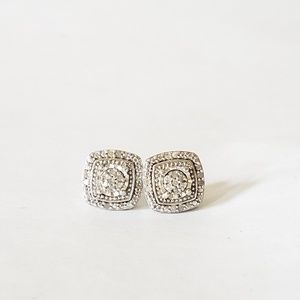 Genuine Diamond Earrings
